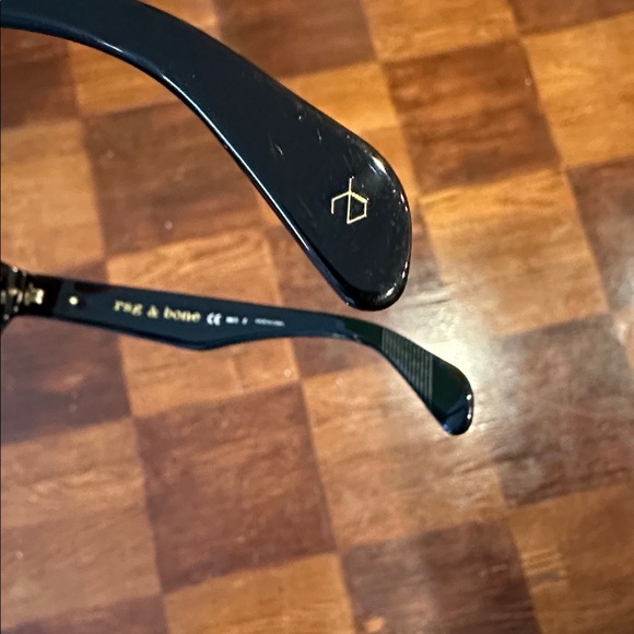 Rag & Bone Polarized Sunglasses Black RN1015/S Wayfarer Unisex - Picture 9 of 9